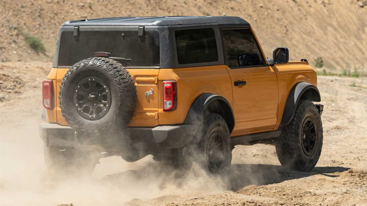 The 2021 Ford Bronco’s Fuel Economy Is Not Good, Trails Even the Thirsty Wrangler
