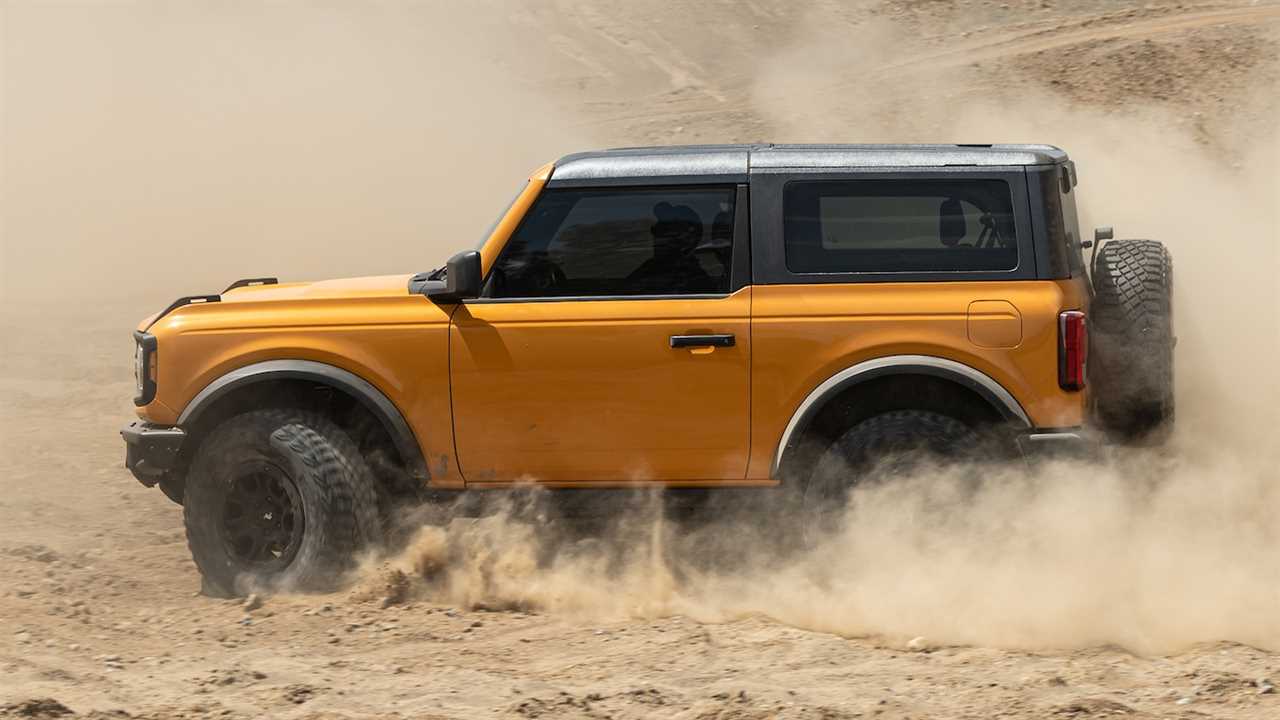 The 2021 Ford Bronco’s Fuel Economy Is Not Good, Trails Even the Thirsty Wrangler