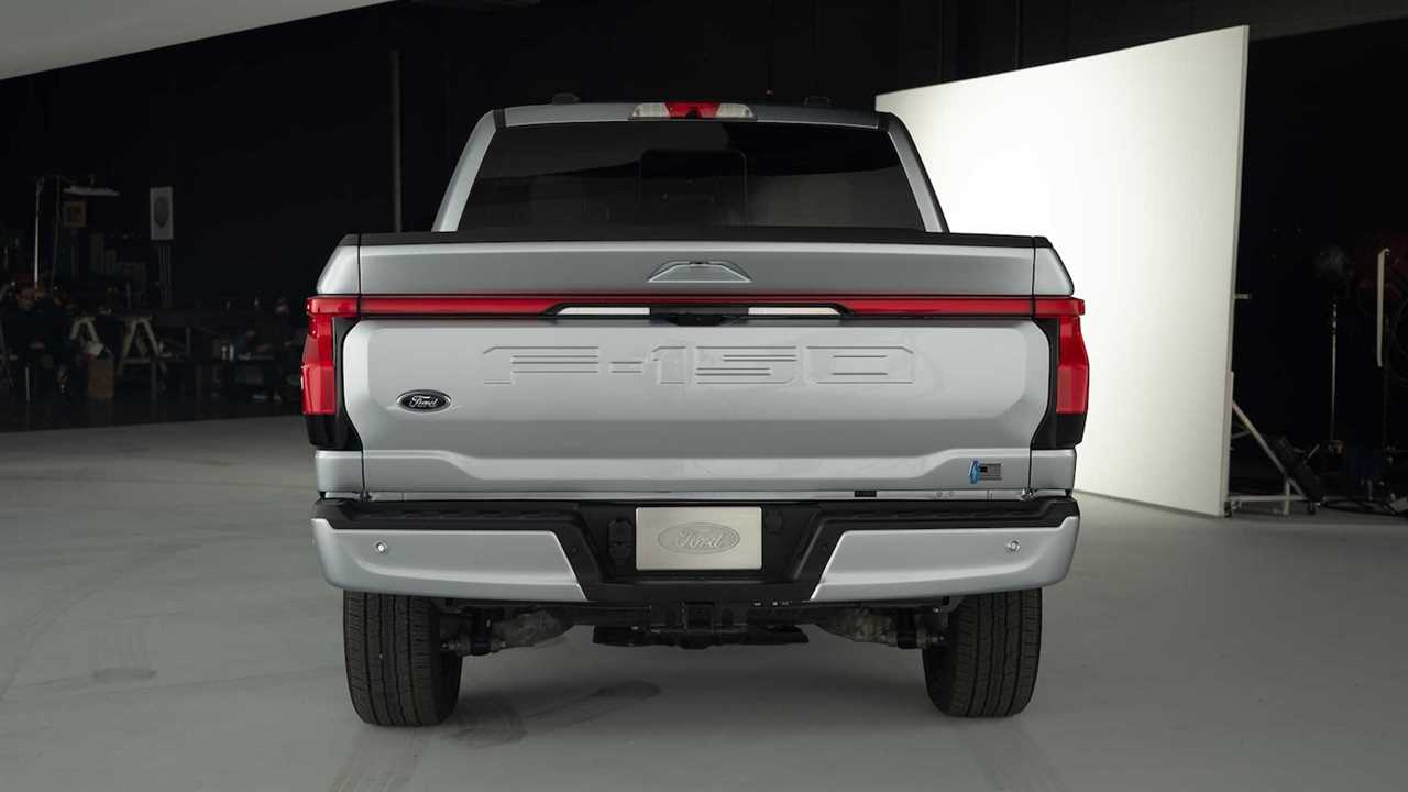 2022 Ford F -150 Lightning rear end