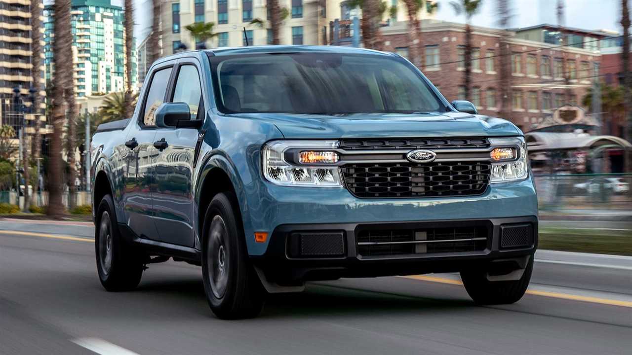 2022 Ford Maverick compact pickup truck