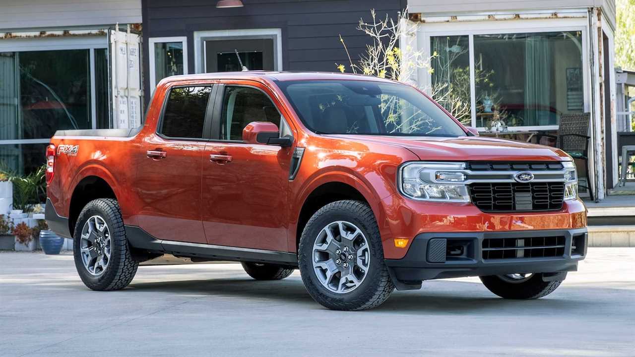 2022 Ford Maverick compact pickup truck