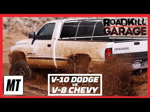 Special Order '99 V-10 Ram 2500 vs. '73 K20 Chevy! | Roadkill Garage | 24/7 Cars