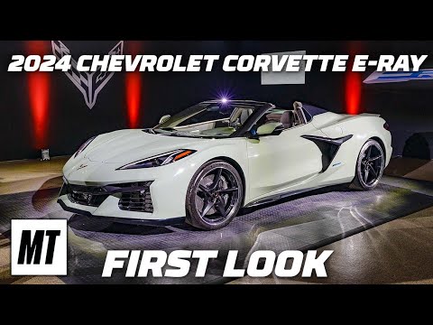 First Look! 2024 Chevrolet Corvette E-Ray | 24/7 Cars