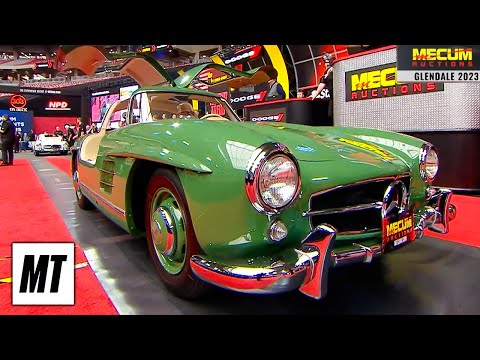 '55 Mercedes Gullwing! Ford GT! | Best Cars of Mecum Glendale 2023 | 24/7 Cars