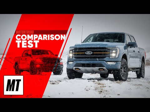 2022 Ram 1500 Rebel G/T vs 2023 Ford F-150 Tremor Comparison Test | 24/7 Cars