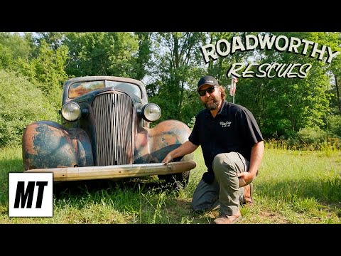 Abandoned 1937 Chevrolet Deluxe Has Been Sitting for 25 Years! | Roadworthy Rescues