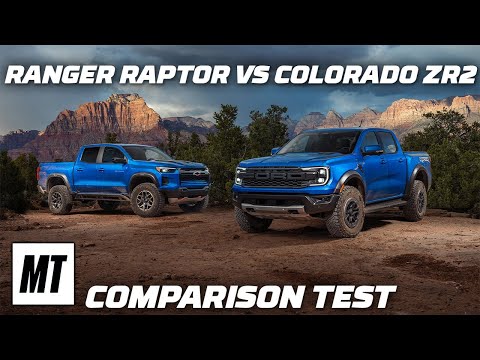 2024 Ford Ranger Raptor vs. 2024 Chevy Colorado ZR2 Off-Road Comparison | 24/7 Cars