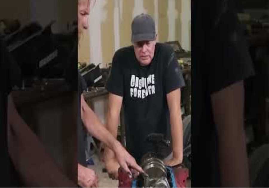 Popping Open a 406 Chevy Small Block Engine!